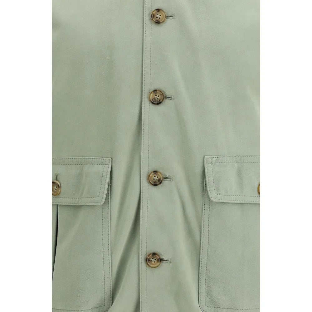 Valstar Brown Calf Leather Bos Taurus Bomber