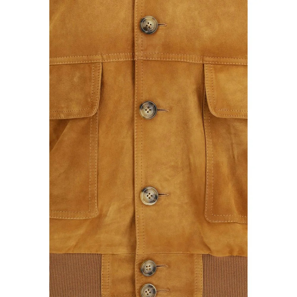 Valstar Brown Goatskin Bomber - M