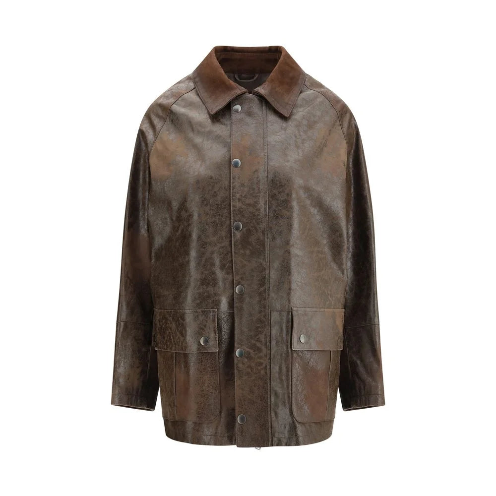Valstar Leather Jacket - IT44 | L - Coats & Jackets