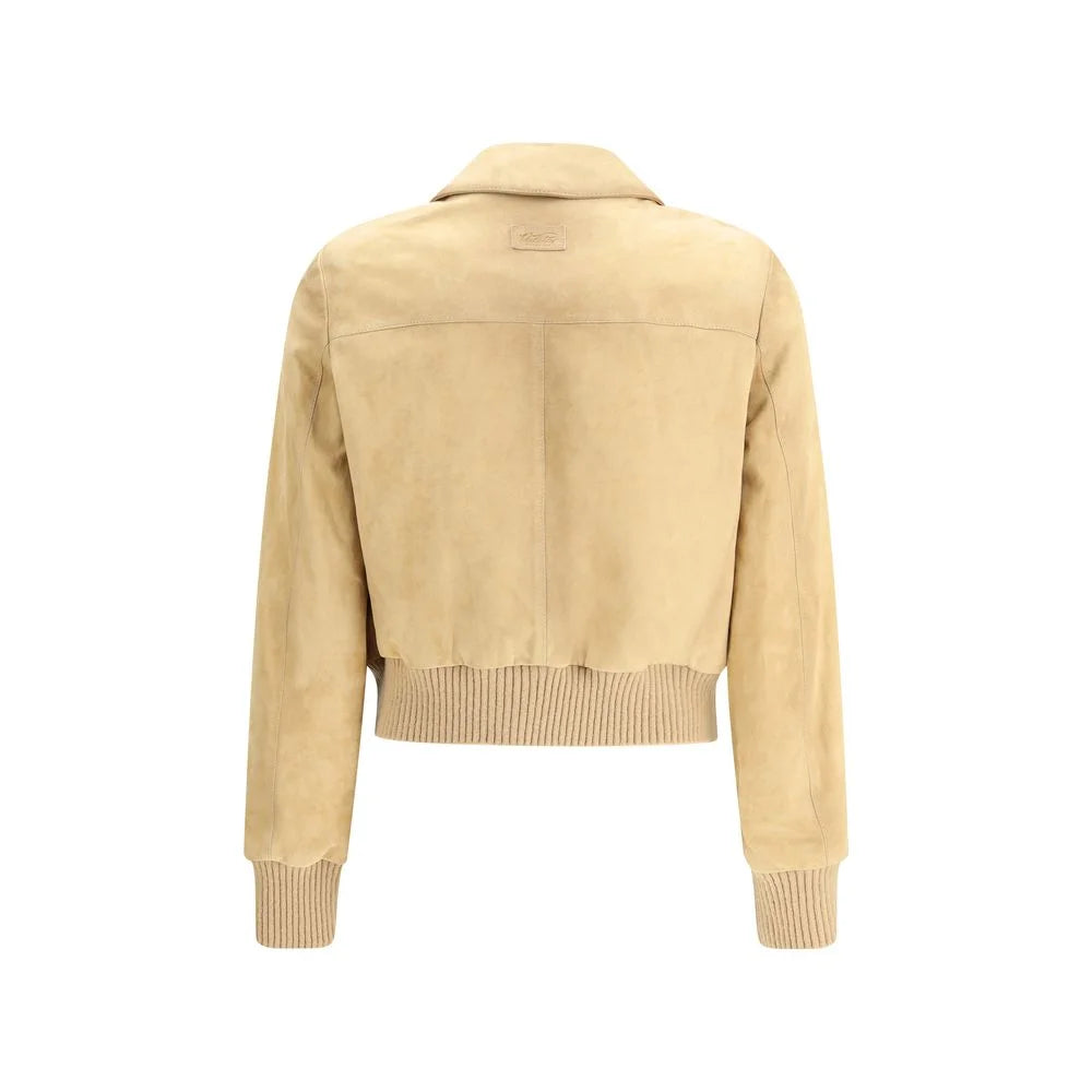 Valstar Suede leather Jacket - Bomber Jackets