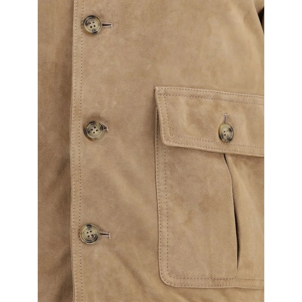 Valstarino Suede Jacket - IT48 | M - Coats & Jackets