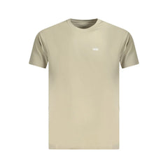 Vans Beige Cotton Men T-Shirt - S
