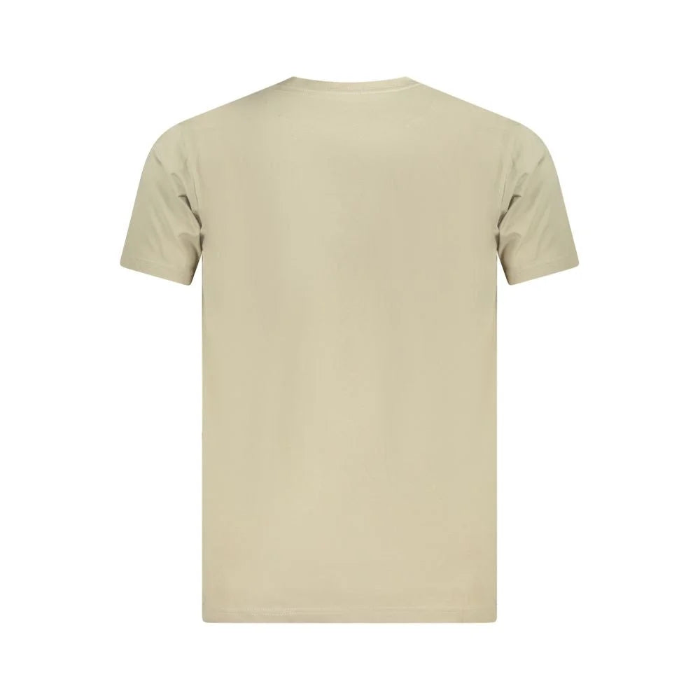 Vans Beige Cotton Men T-Shirt - S