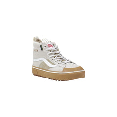 Vans Beige Leather Sneaker - Sneakers