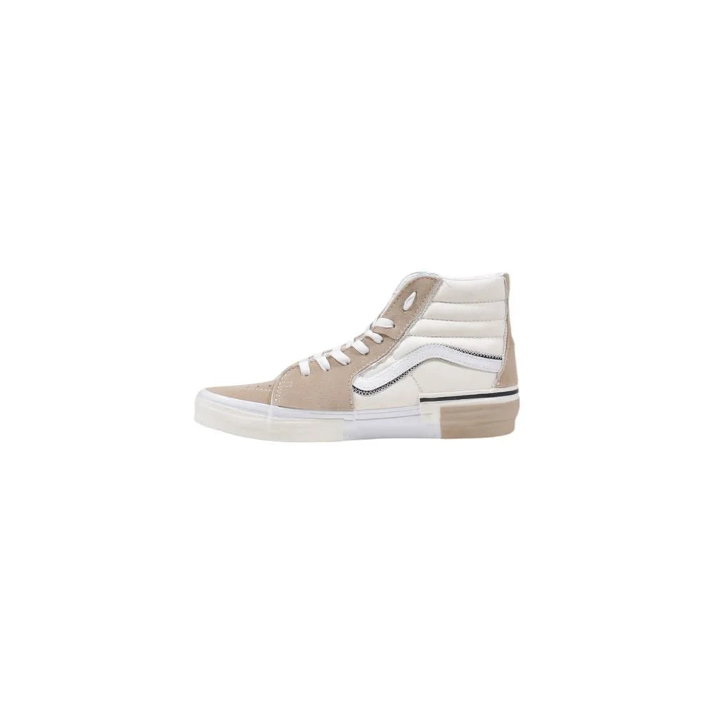 Vans Beige Leather Sneaker - Sneakers