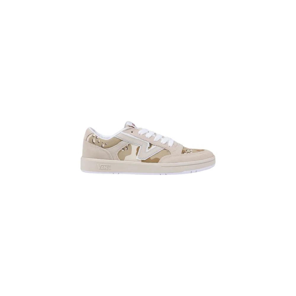 Vans Beige Suede Leather Sneaker - Sneakers