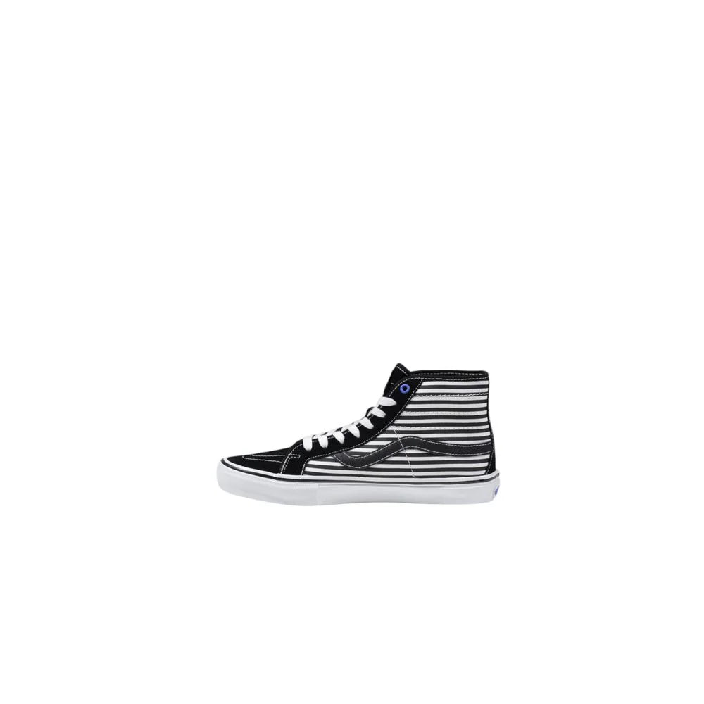 Vans Black And White Leather Sneaker - Sneakers
