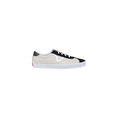 Vans Black And White Suede Leather Sneaker - Sneakers