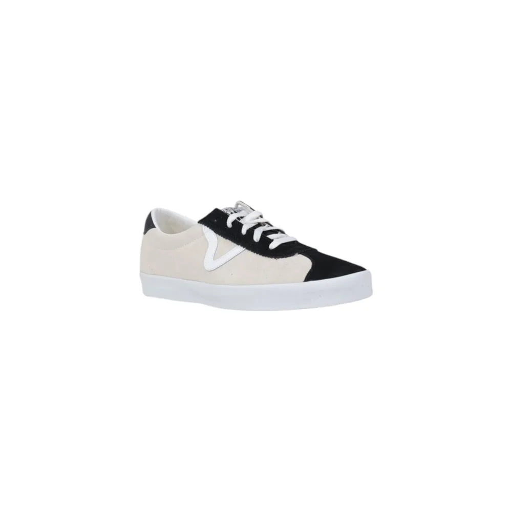 Vans Black And White Suede Leather Sneaker - Sneakers