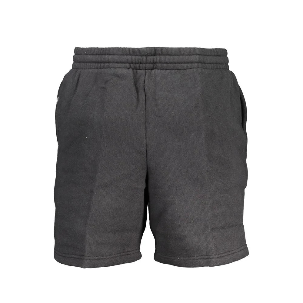 Vans Black Cotton Pant - Jogger Shorts