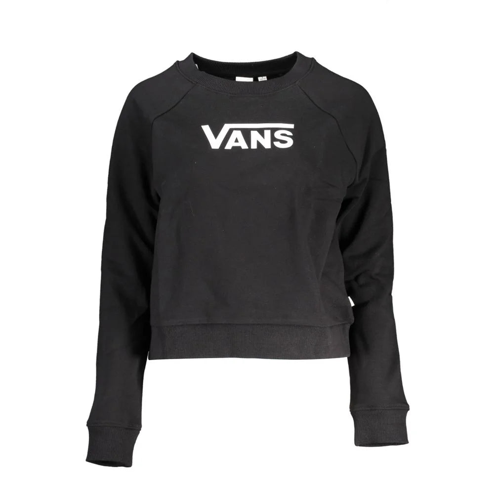 Vans Black Cotton Women Sweater - Sweatshirts