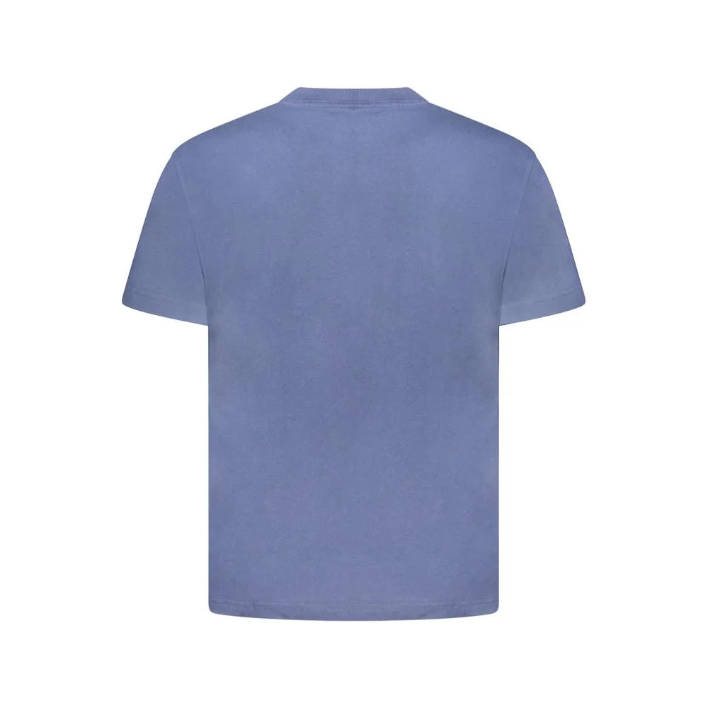 Vans Blue Cotton Men T-Shirt