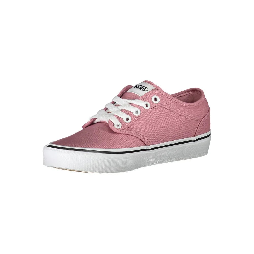 Vans Chic Pink Sneakers with Contrast Laces - Sneakers