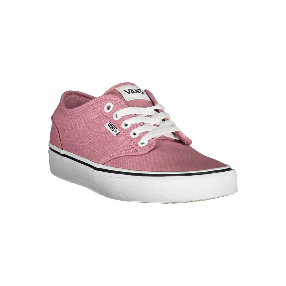 Vans Chic Pink Sneakers with Contrast Laces - Sneakers