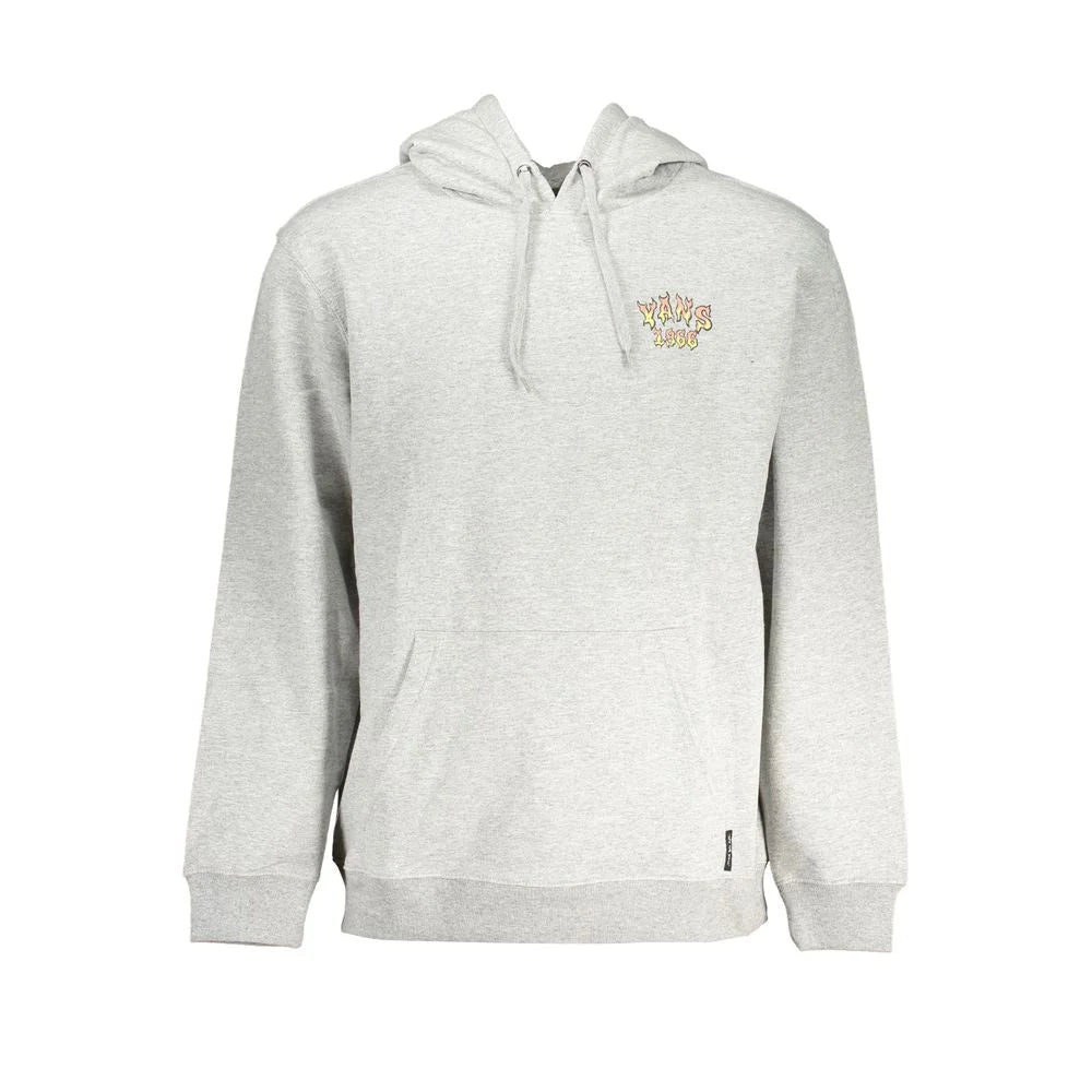 Vans Gray Cotton Men Sweatshirt - Hoodies
