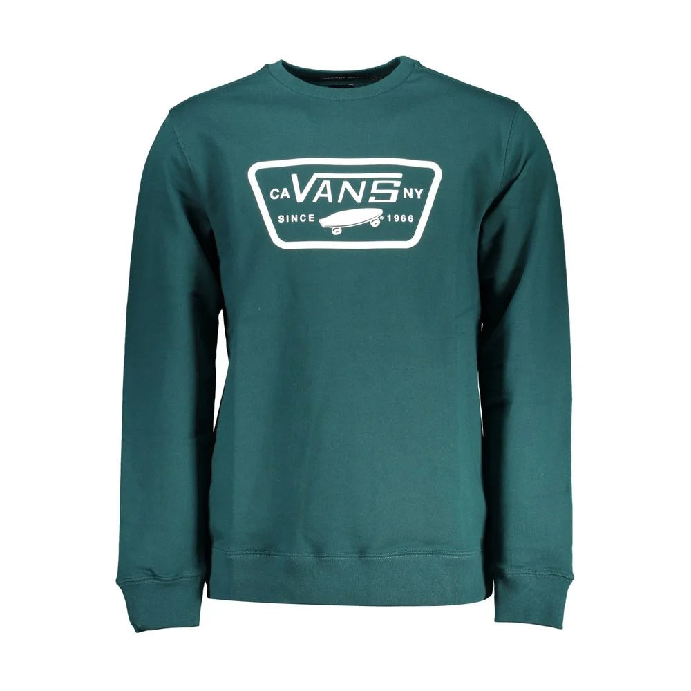 Vans Green Cotton Men Sweater - Sweatshirts