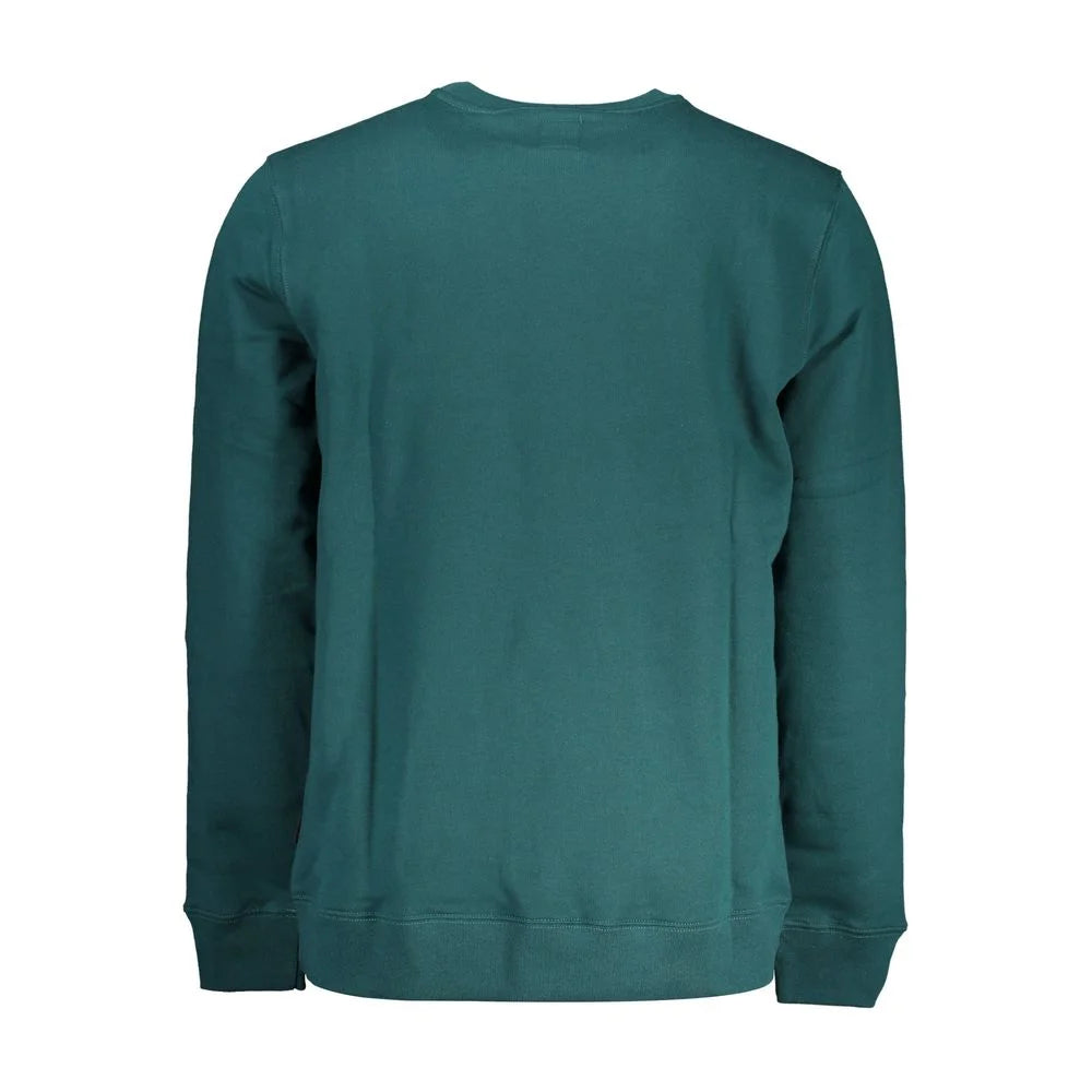 Vans Green Cotton Men Sweater - Sweatshirts