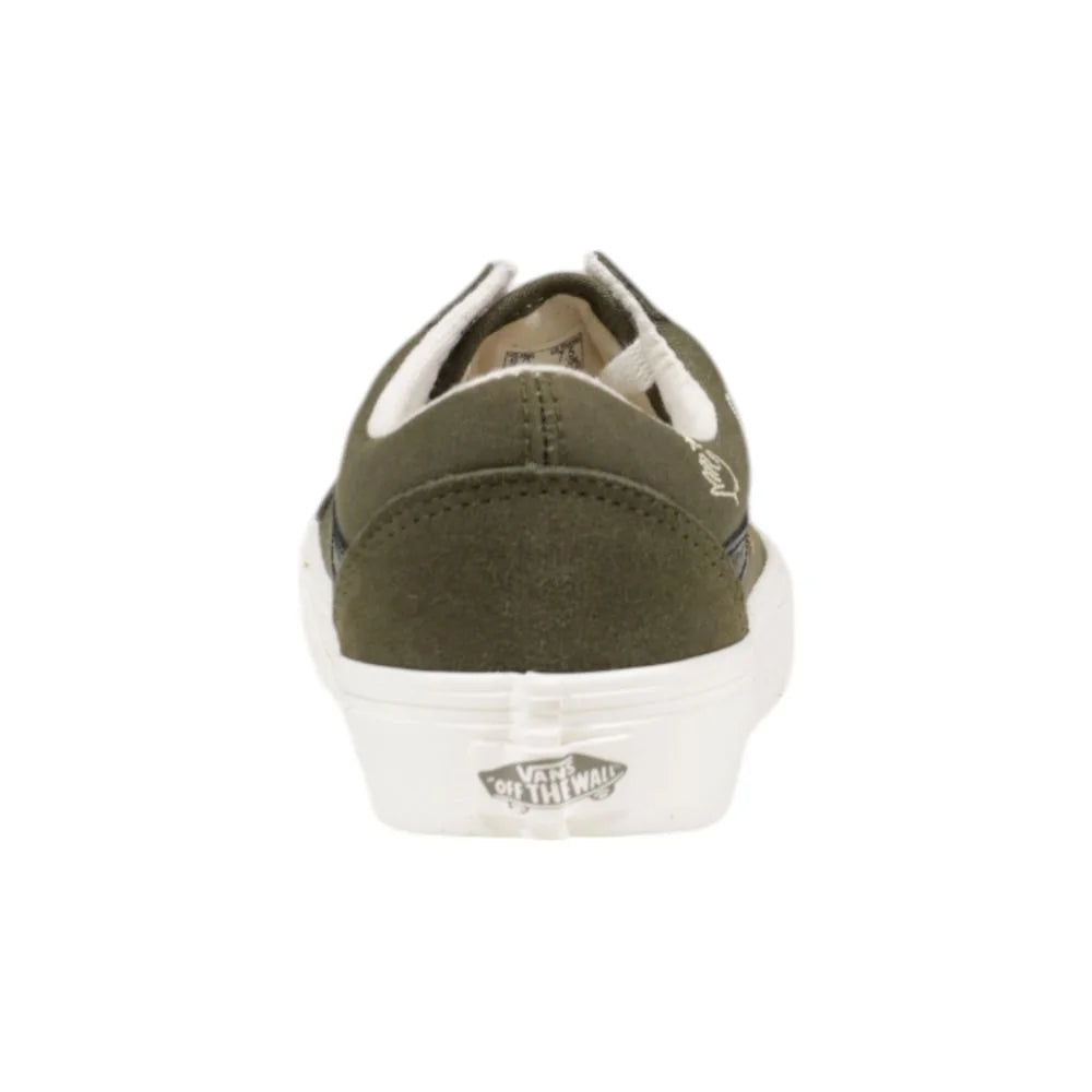 Vans Green Leather Sneaker - Sneakers