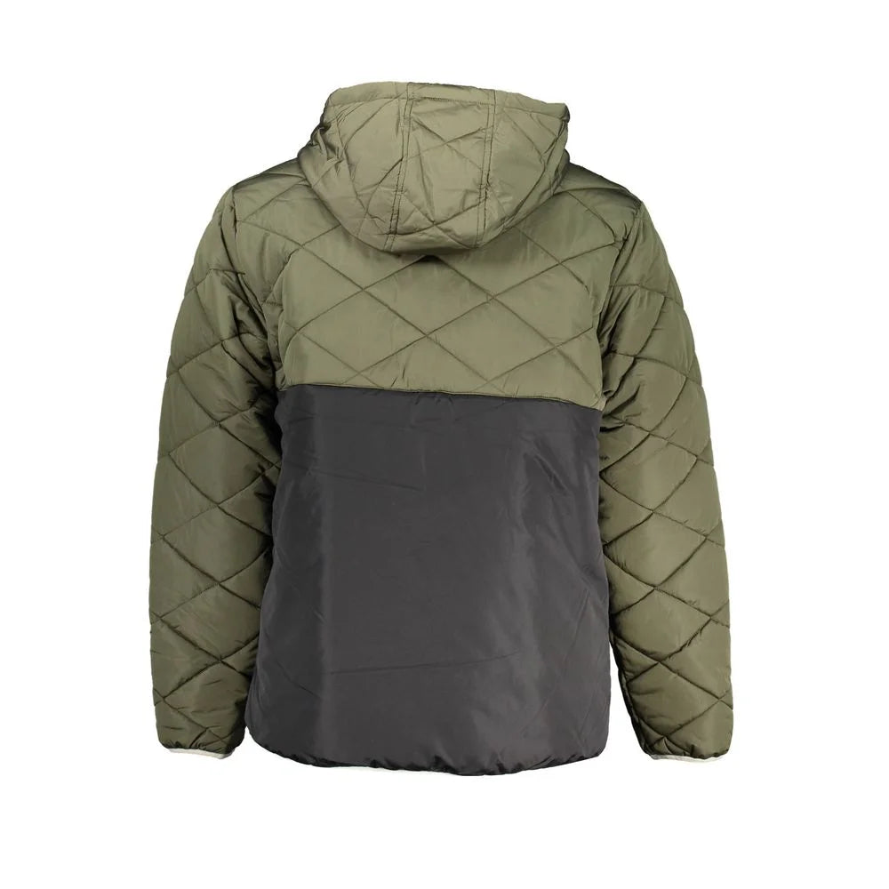 Vans Green Polyester Men’s Jacket - Windbreakers