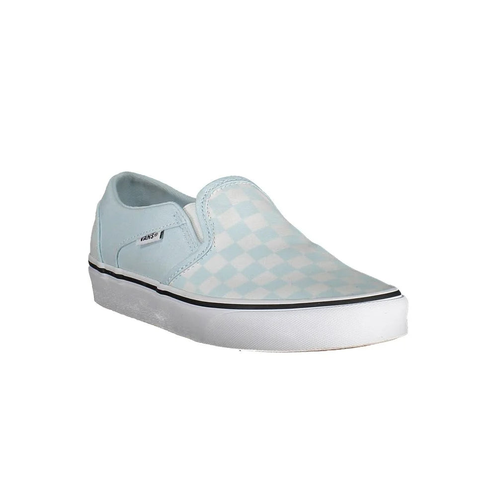 Vans Light Blue Polyester Women Sneaker - Sneakers