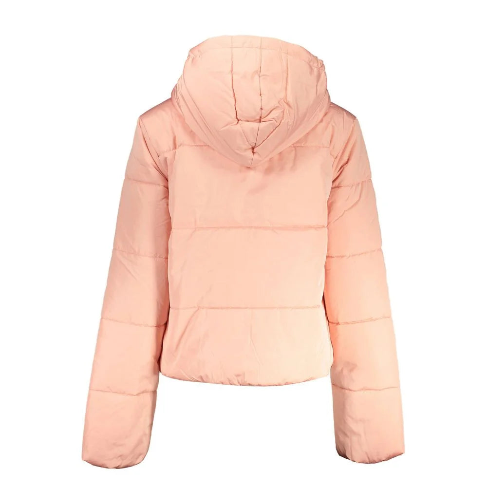 Vans Pink Polyester Jackets & Coat - Puffer Jackets