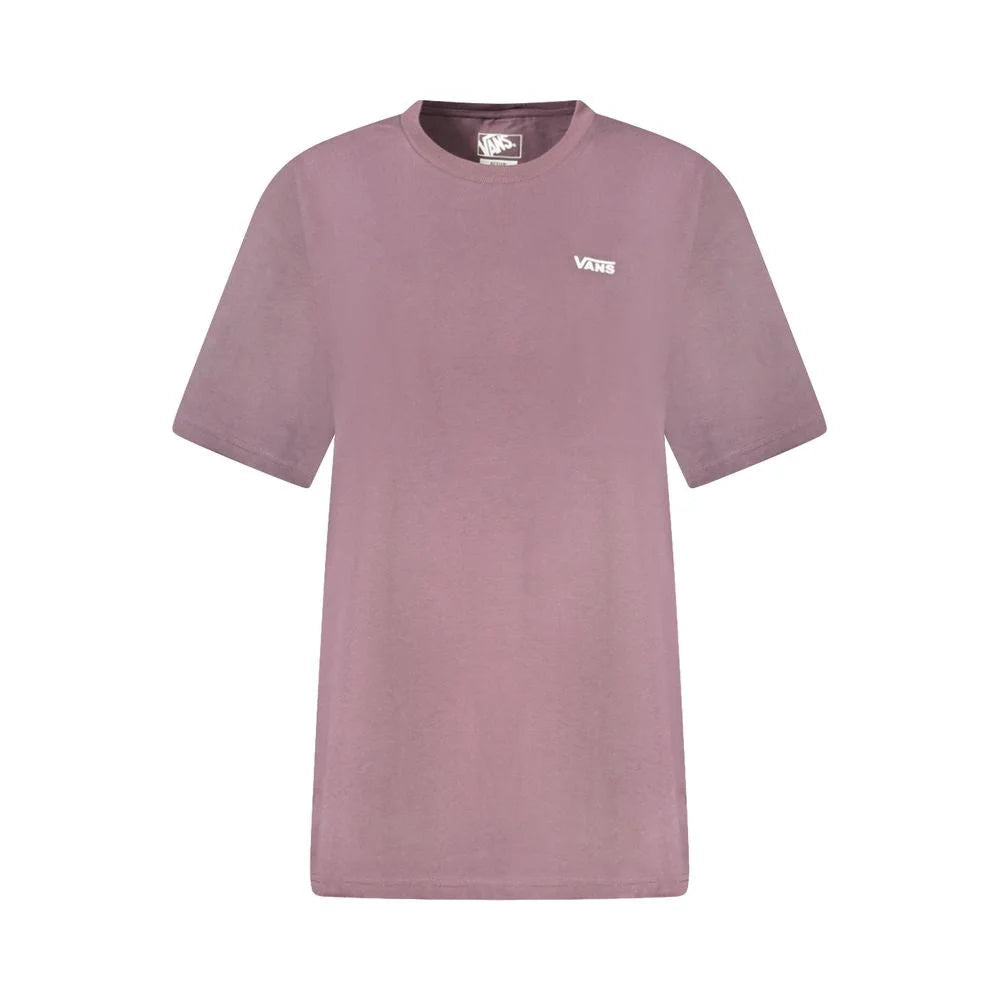 Vans Purple Cotton Women T-Shirt