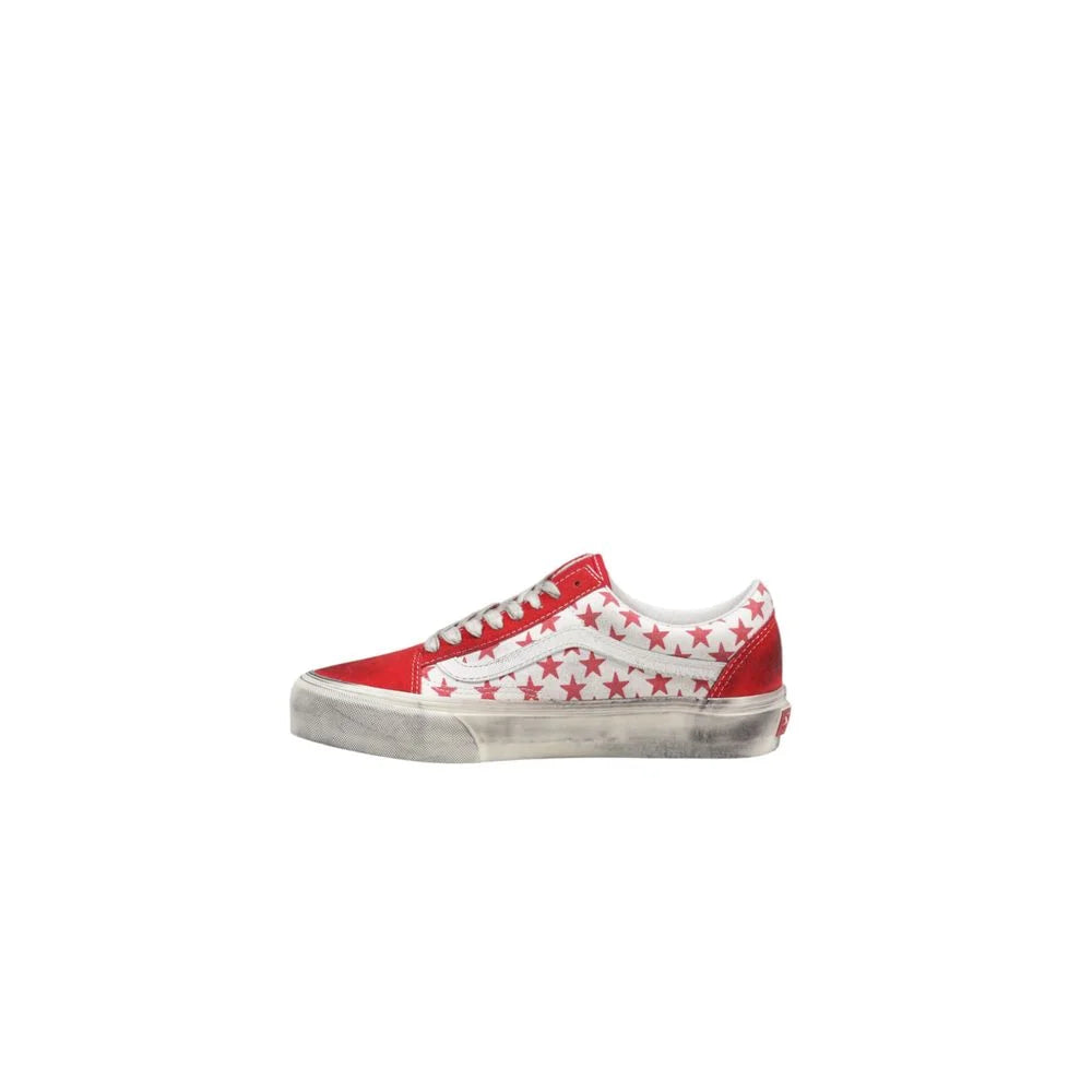 Vans Red Suede Leather Sneaker - EU36/US6 - Sneakers