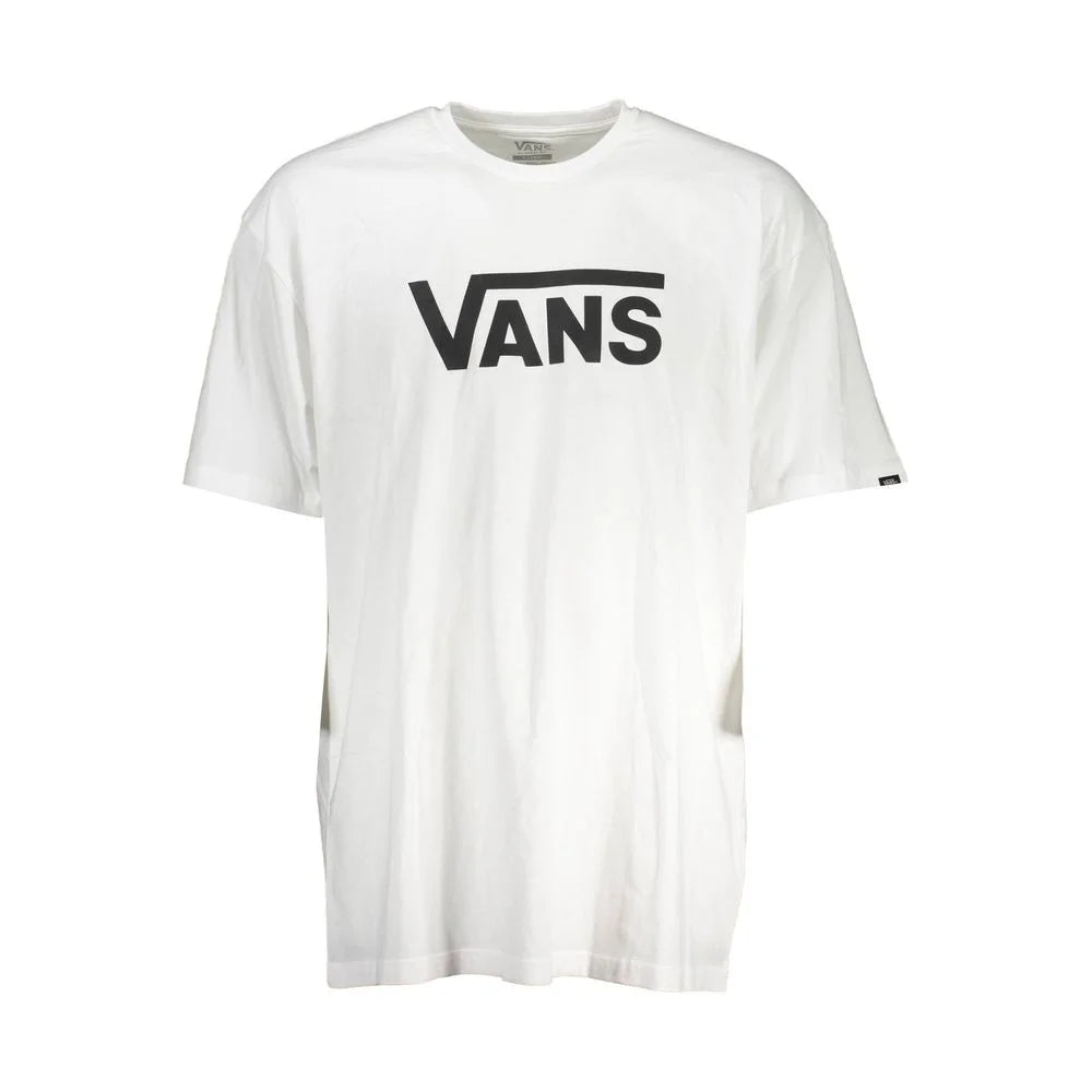 Vans White Cotton Men T-Shirt - T-Shirts