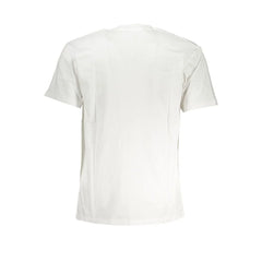 Vans White Cotton Men T-Shirt - XS