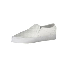 Vans White Polyester Sneaker - EU38/US8 - Sneakers