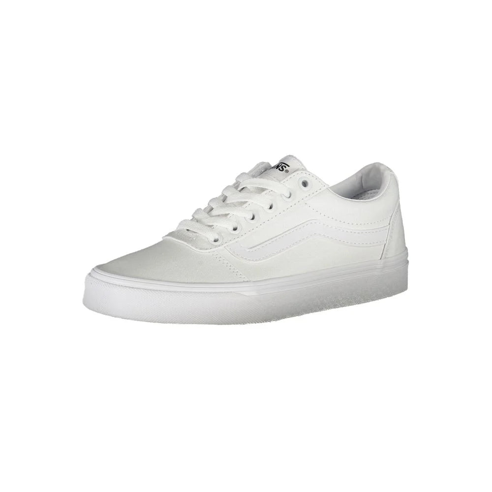 Vans White Polyester Sneaker - Sneakers