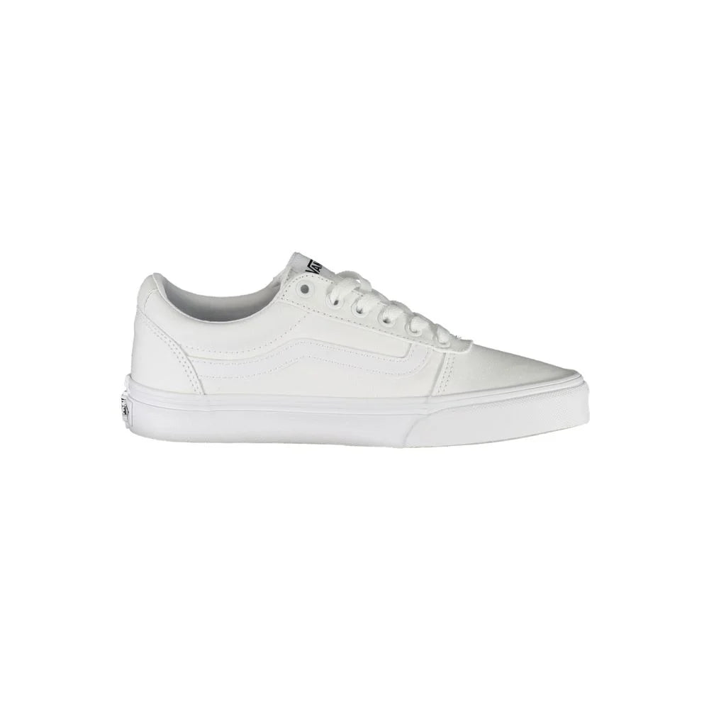 Vans White Polyester Sneaker - Sneakers