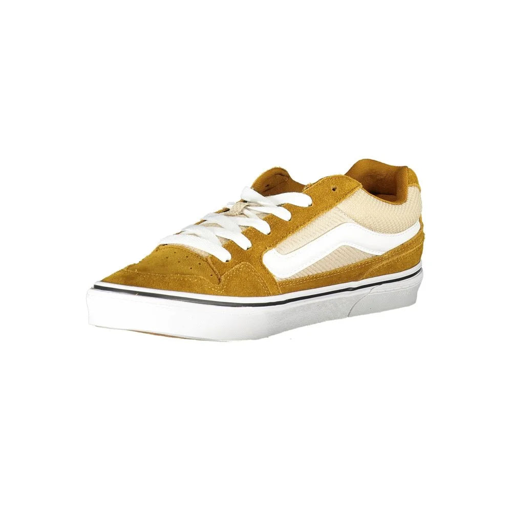 Vans Yellow Polyester Sneaker - Sneakers