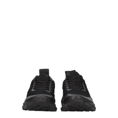 Veja Black Fabric Athletic Sneakers