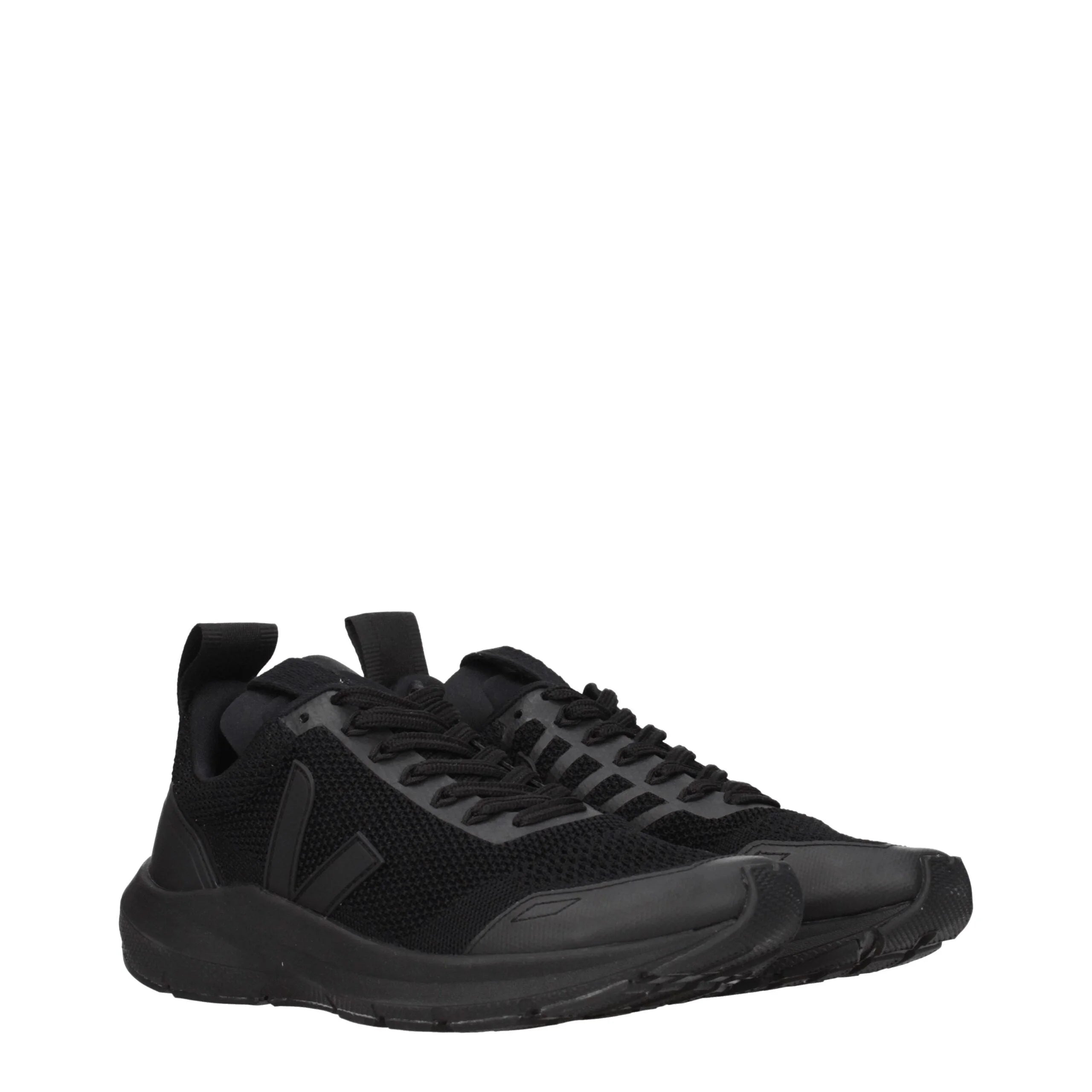 Veja Black Fabric Athletic Sneakers - EU40/US7