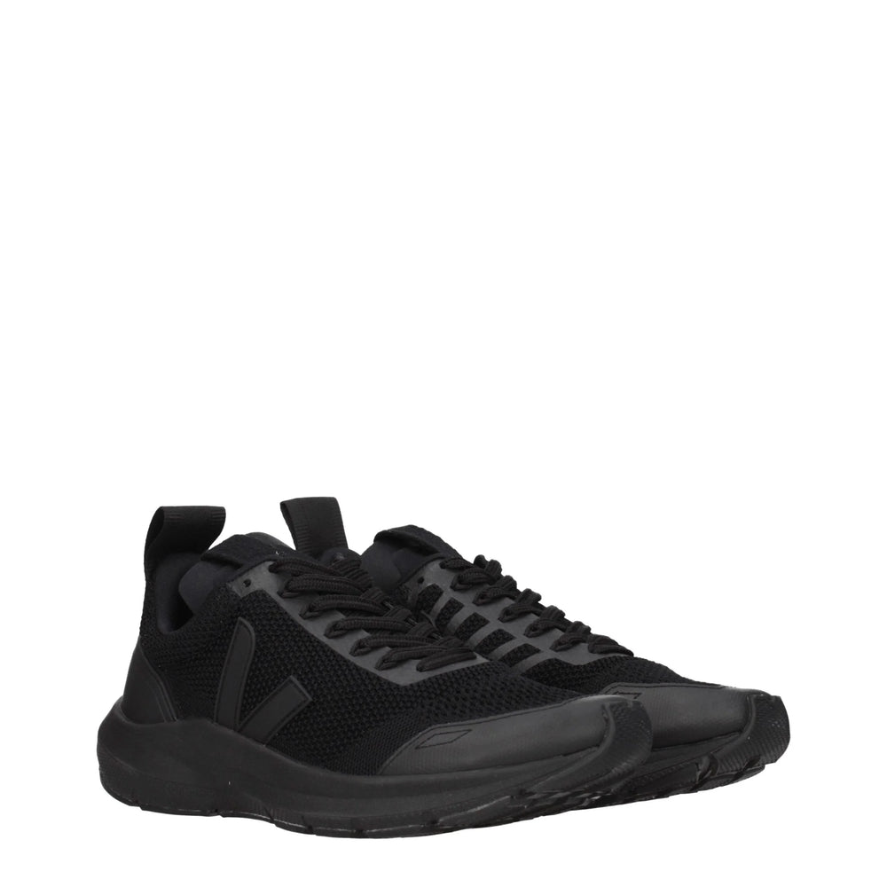 Veja Black Fabric Athletic Sneakers - EU40/US7
