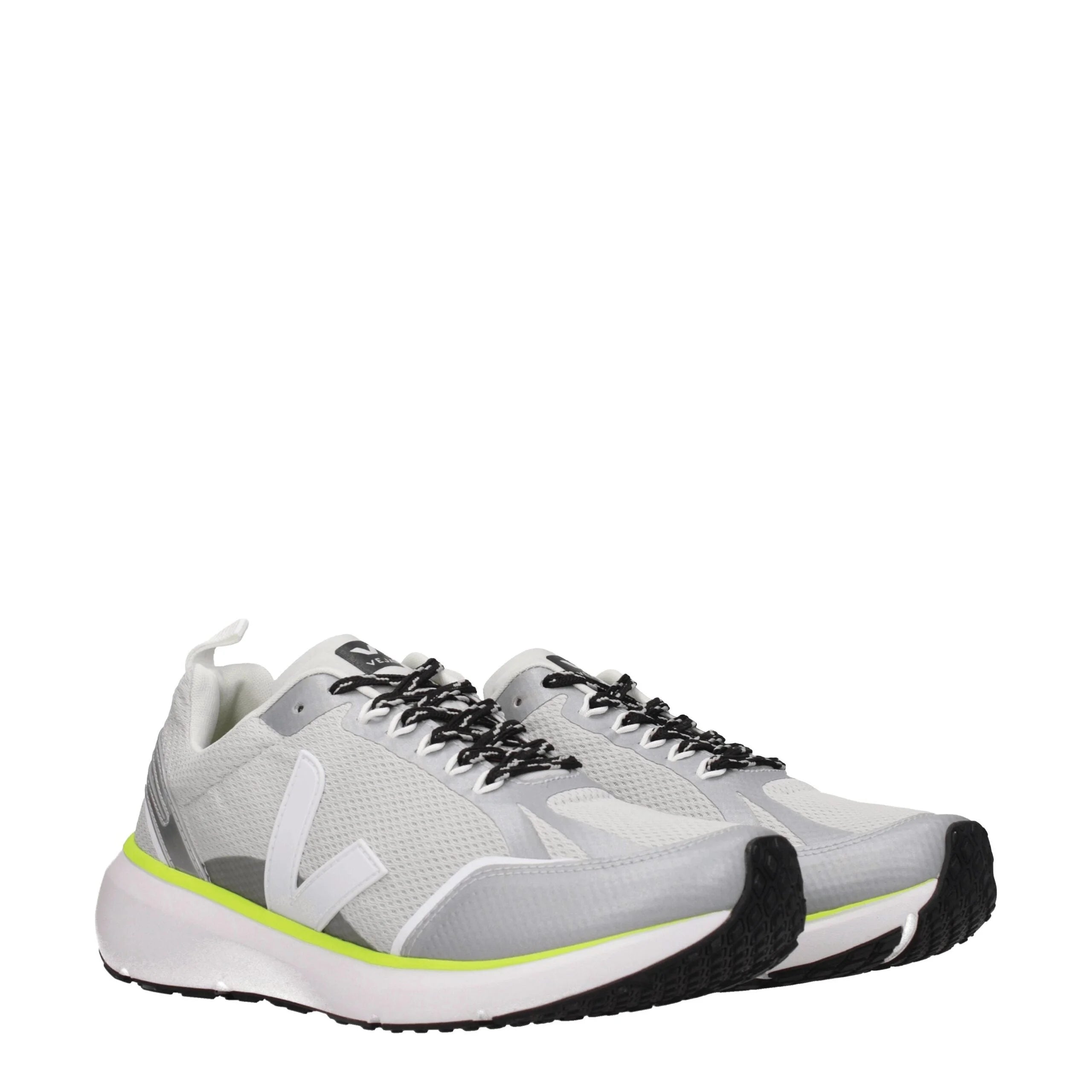 Veja Gray Fabric Athletic Sneakers - EU41/US8