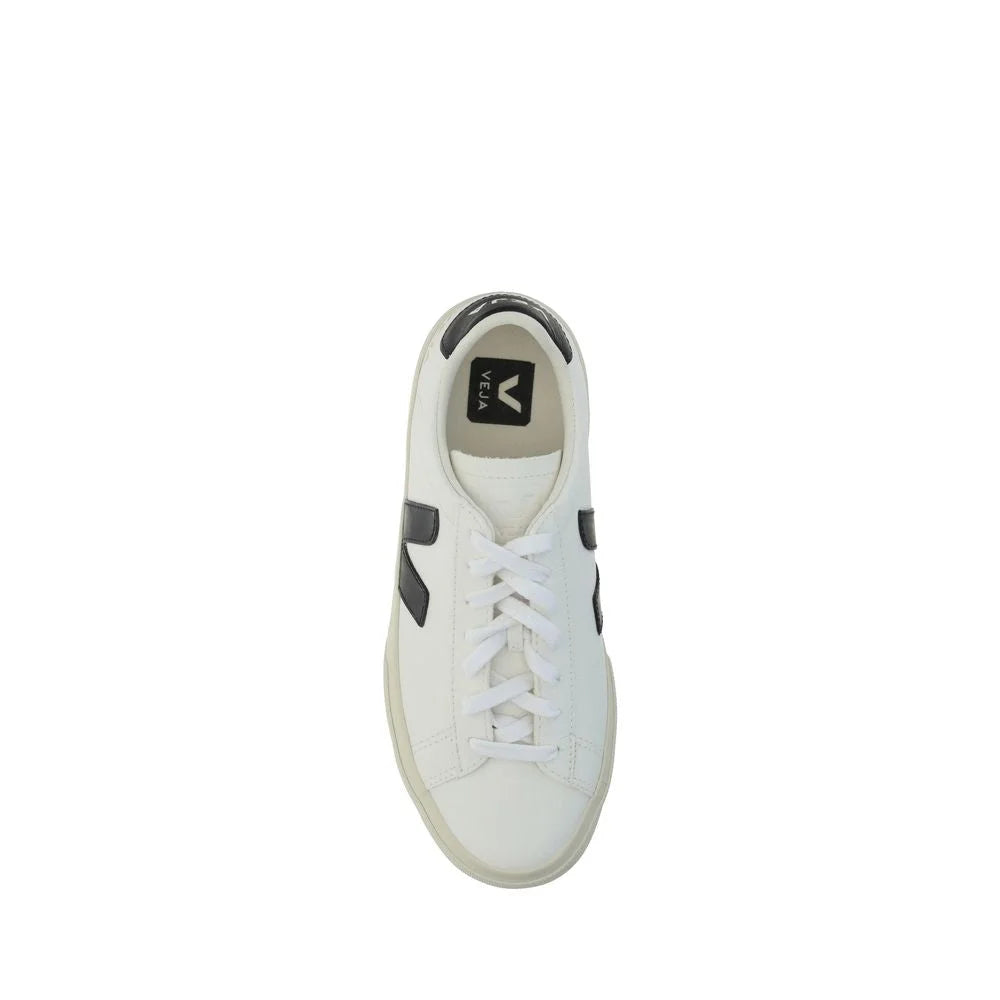 Veja White Calf Leather Bos Taurus Low Top Sneakers - EU41/US11