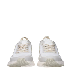 Veja White Fabric Athletic Sneakers