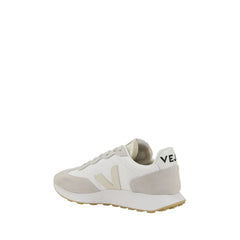 Veja White Rubber Athletic Sneakers