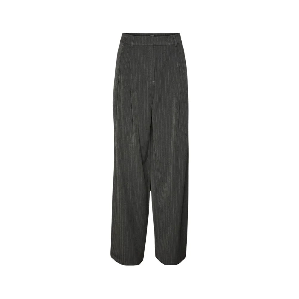 Vero Moda Gray Polyester Pant