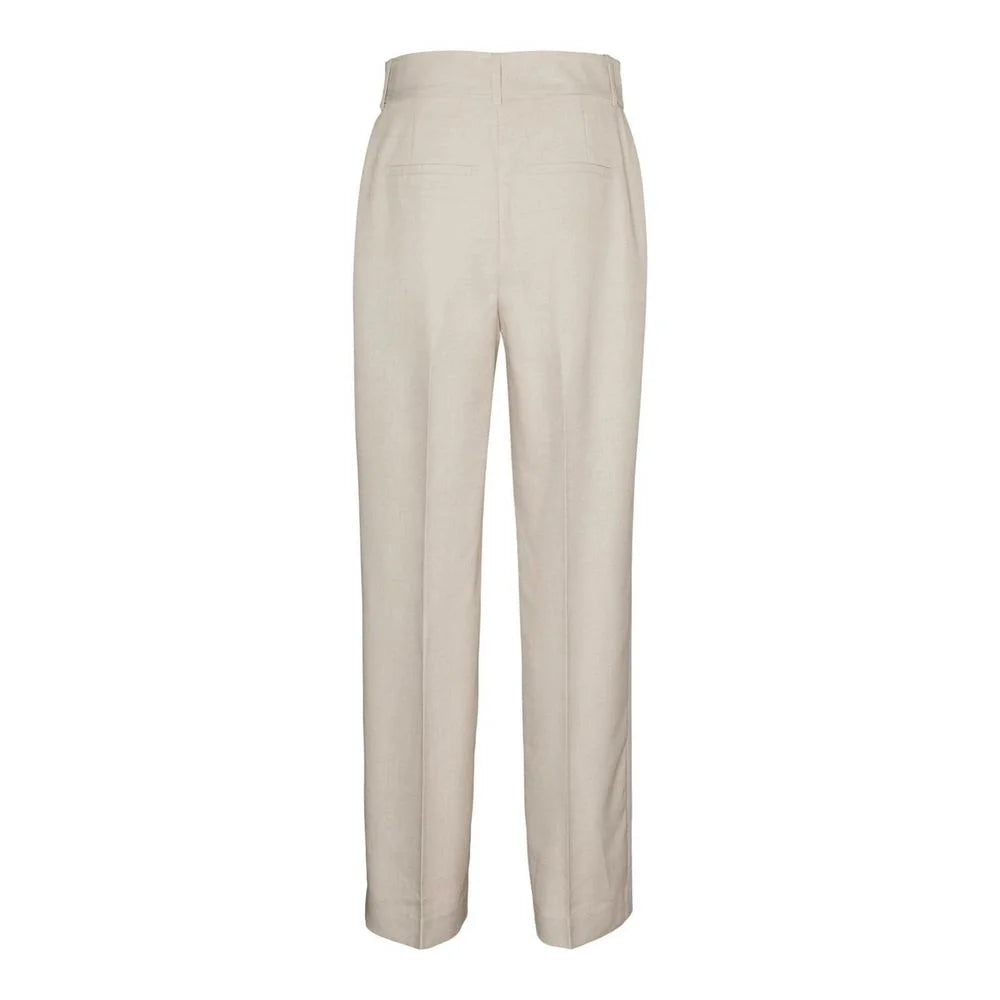 Vero Moda Gray Polyester Pant - 38/34 (W42)