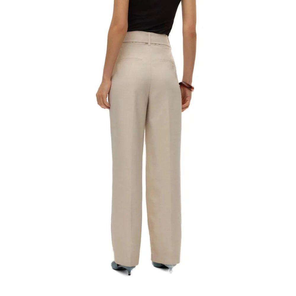 Vero Moda Gray Polyester Pant - 38/34 (W42)