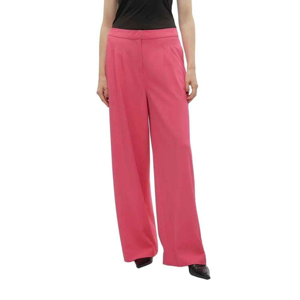 Vero Moda Pink Polyester Pant