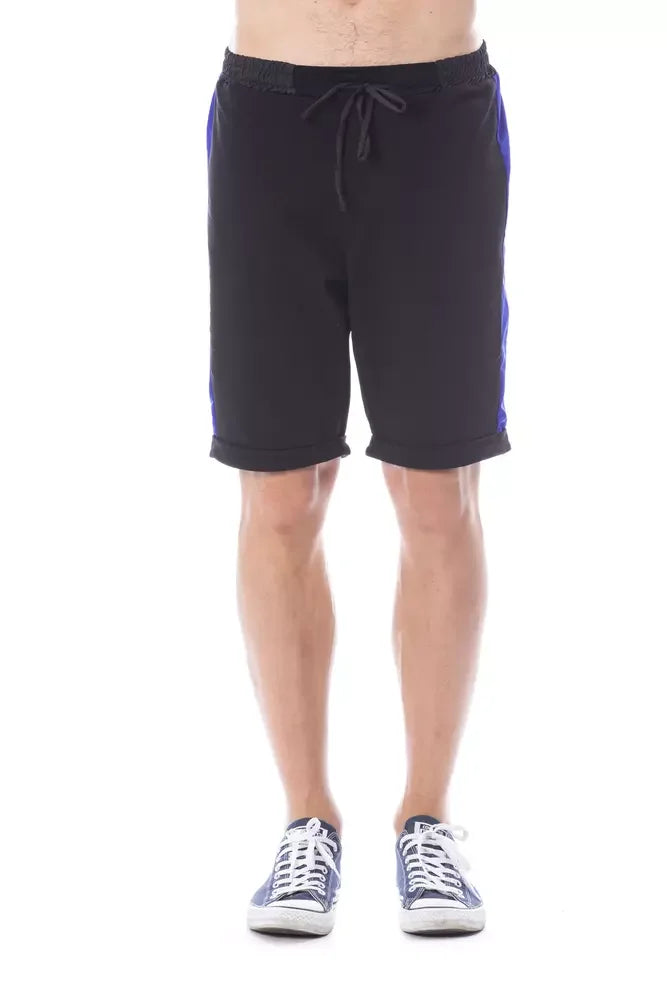 Verri Black Cotton Men’s Short - XXL - Jogger Shorts