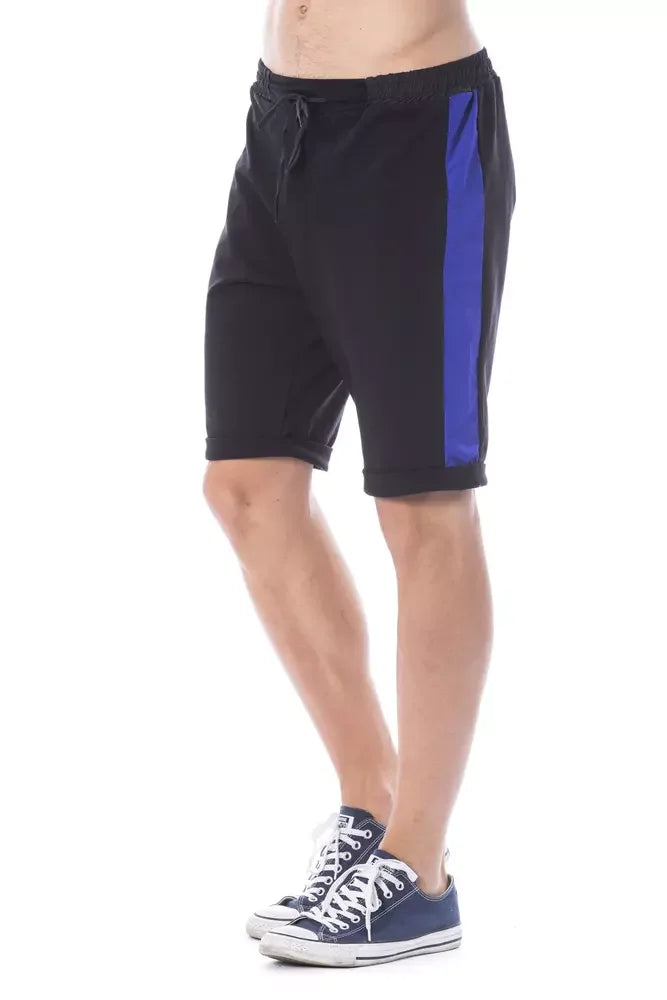 Verri Black Cotton Men’s Short - XXL - Jogger Shorts