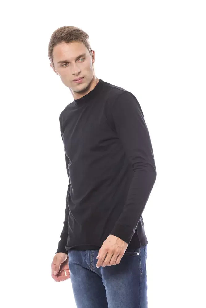 Verri Black Cotton Men’s Sweater - Sweaters