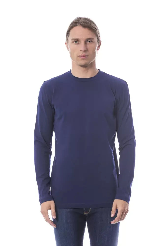 Verri Blue Cotton Men T-Shirt - T-Shirts