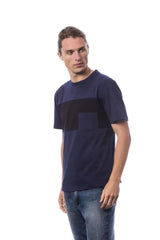 Verri Blue Cotton Men T-Shirt - XXL - T-Shirts