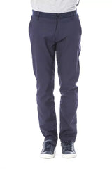 Verri Blue Polyester Men Pant - Trousers